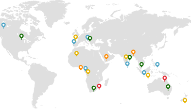 With a footprint across countries: Bahrain, Bangladesh, Benin, Cambodia, Canada, China, Croatia, Dominican Republic, Dubai, Egypt, Ethiopia, Ghana, Guatemala, India, Iraq, Ireland, Jamaica, Japan, Jordan, Kenya, Kuwait, Lebanon, Malaysia, Mauritius, Morocco, Nepal, Netherlands, Nigeria, Oman, Philippines, Qatar, Rwanda, Saudi Arabia, Singapore, South Africa, Sri Lanka, Tanzania, UAE, Uganda, UK, USA.